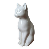 Ceramic chat handmade sculpture