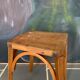 Tabouret bois courbé vintage