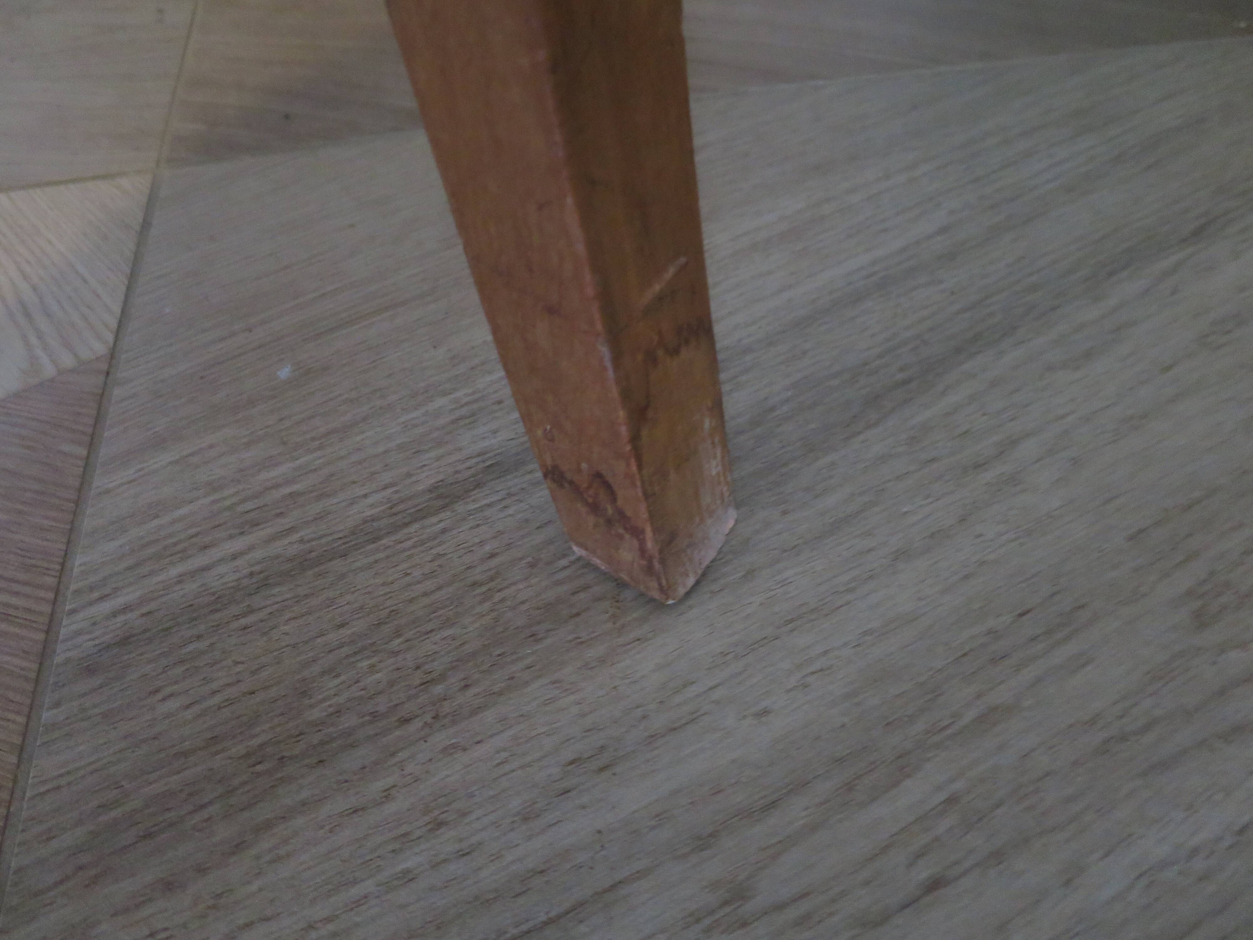 Table de salle à manger extensible, années 50-60
