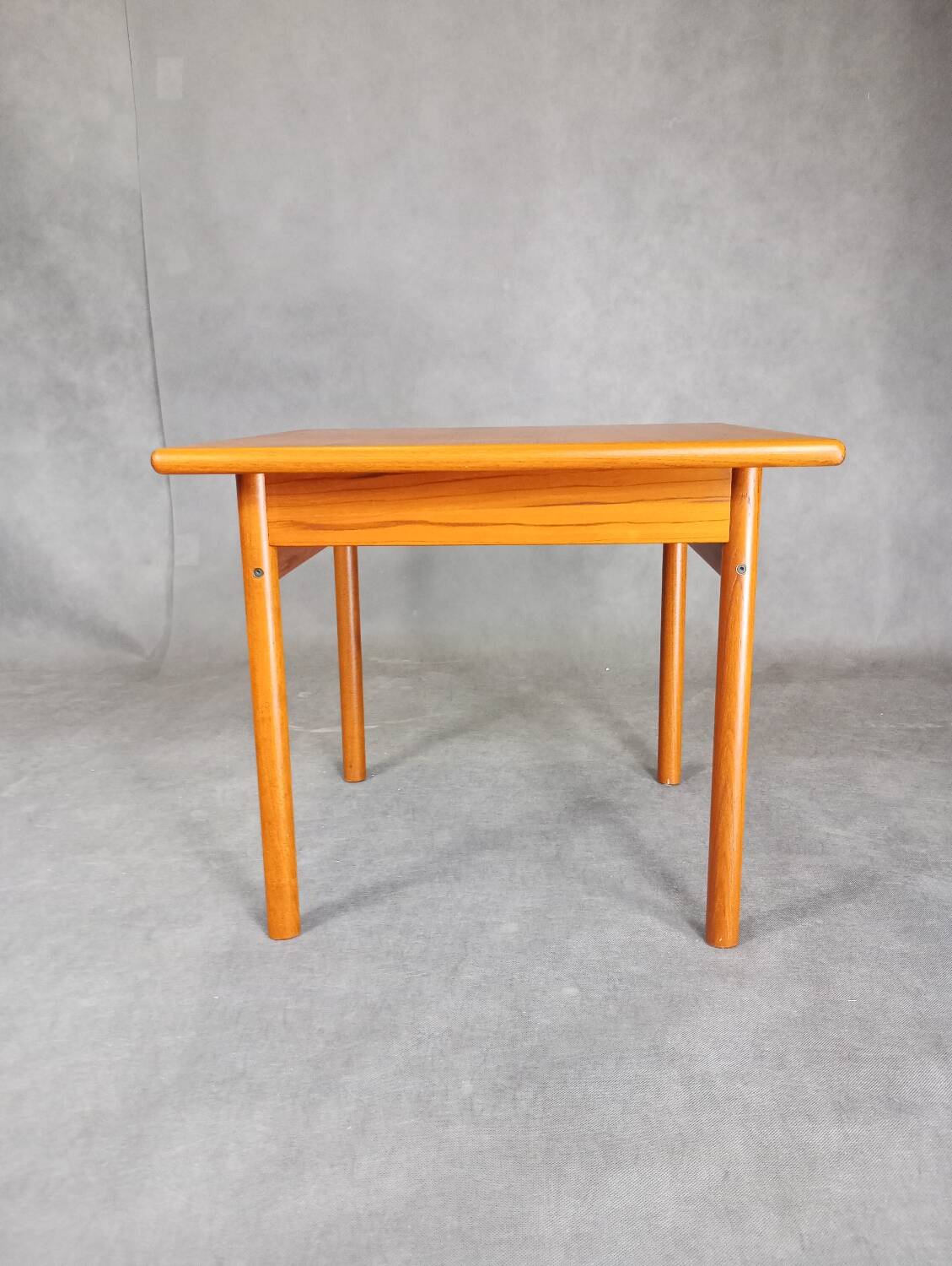 Scandinavian teak side table