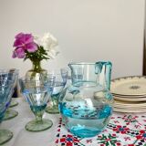 Set of 6 vintage Italian water glasses