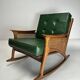 Mid-Century Modern Cane Rocking Chair, 1950s
