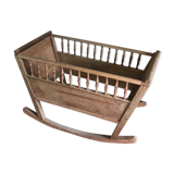 Old cradle of holland 1800s oak