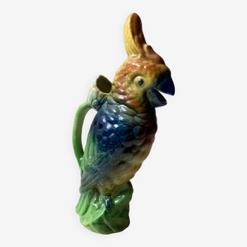 Saint Clément decorative parrot pitcher