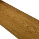 Vintage oak wall rack book shelf 1970s wood minimalist design