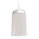 Vintage 60s minimalist white hanging lamp