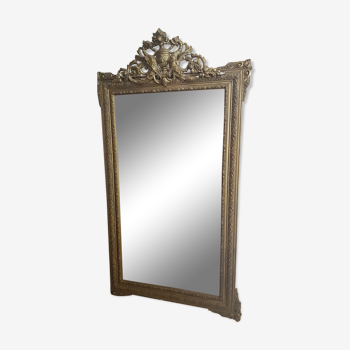 Miroir doré - 163x92cm