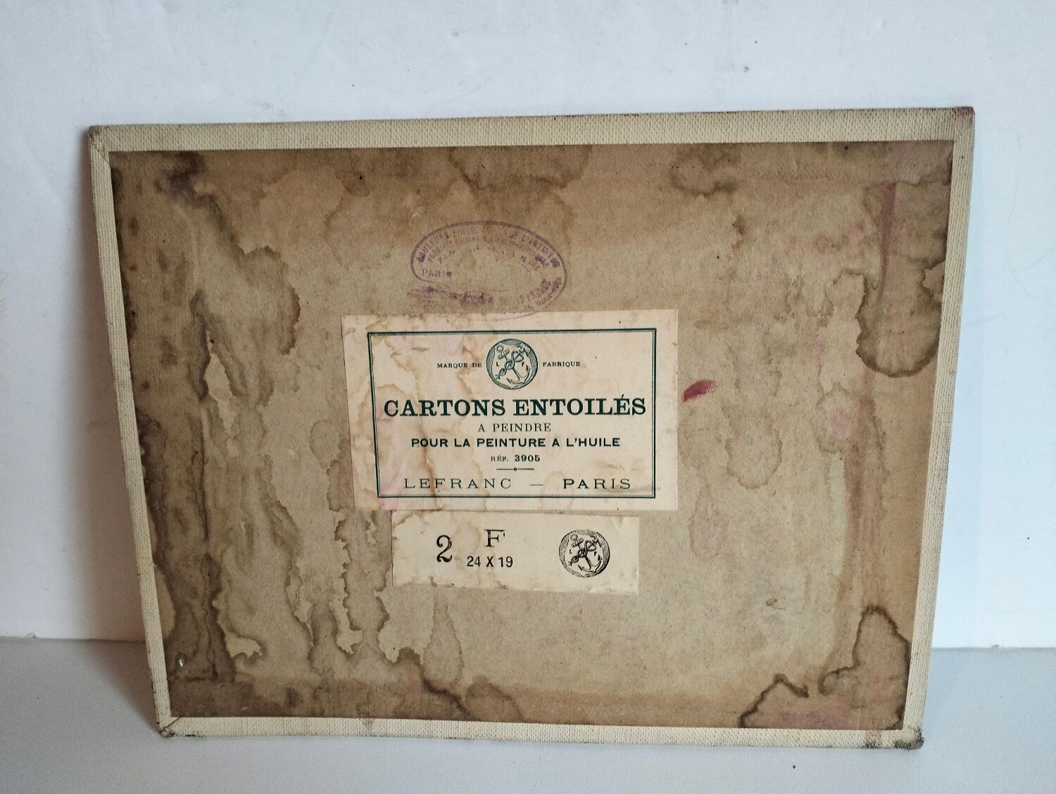 Small still life painting