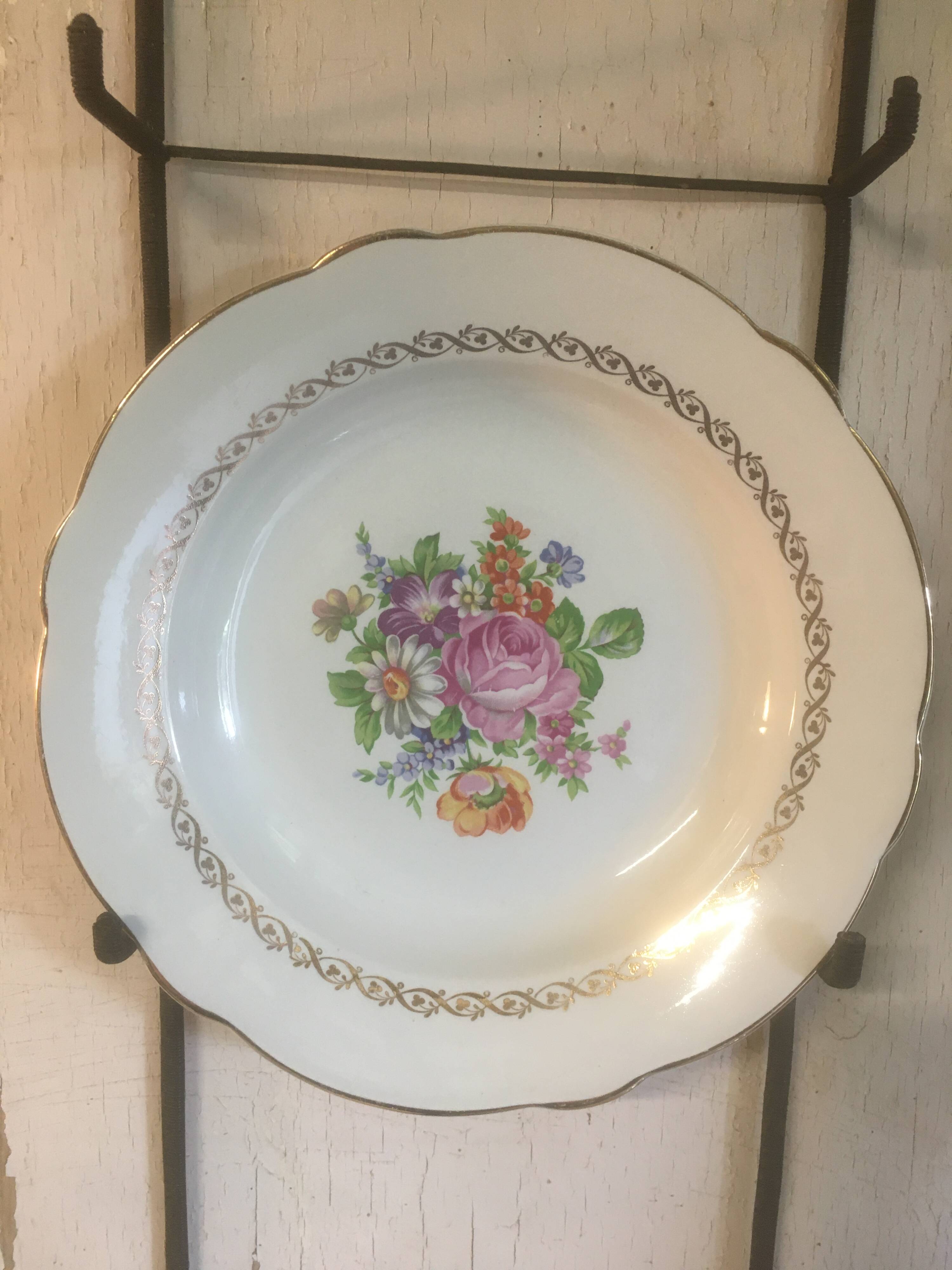 Set of tureen, salad bowl and "Irene" dish in Luneville earthenware