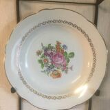 Set of tureen, salad bowl and "Irene" dish in Luneville earthenware