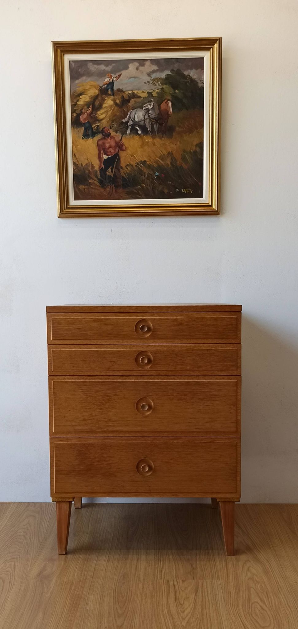 Scandinavian Teak Dresser by Bertil Fridhagen for Bodafors, 1970.
