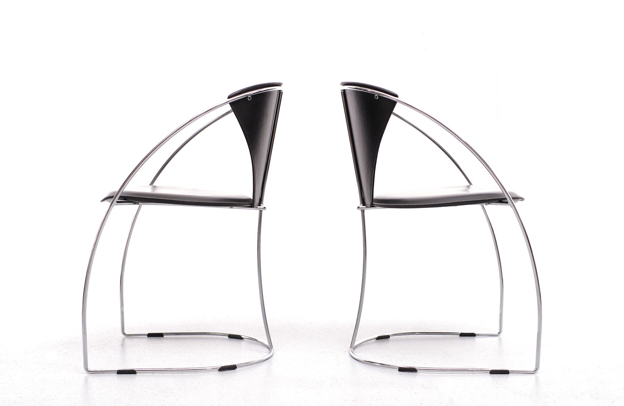 Chaises de salle à manger Arrben Linda, Italie, 1982, lot de 4