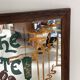 Advertising painted mirror Absinthe Robette Art Nouveau