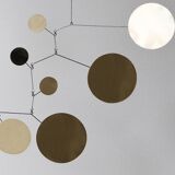 Large Space Age Mobile Brass Sculpture