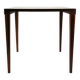 Minimalist rosewood table, Denmark, 1960s