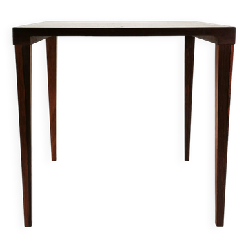 Minimalist rosewood table, Denmark, 1960s