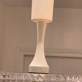 Glass and plexiglass pendant light, 1970