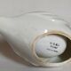 Empty pockets bird soap holder white ceramic Art-deco
