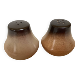 Sel et poivre céramique marron beige
