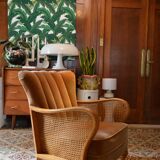 Chair caning and velvet cocktail