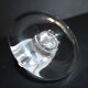 Lalique ring dish bird swan in frosted crystal and signed