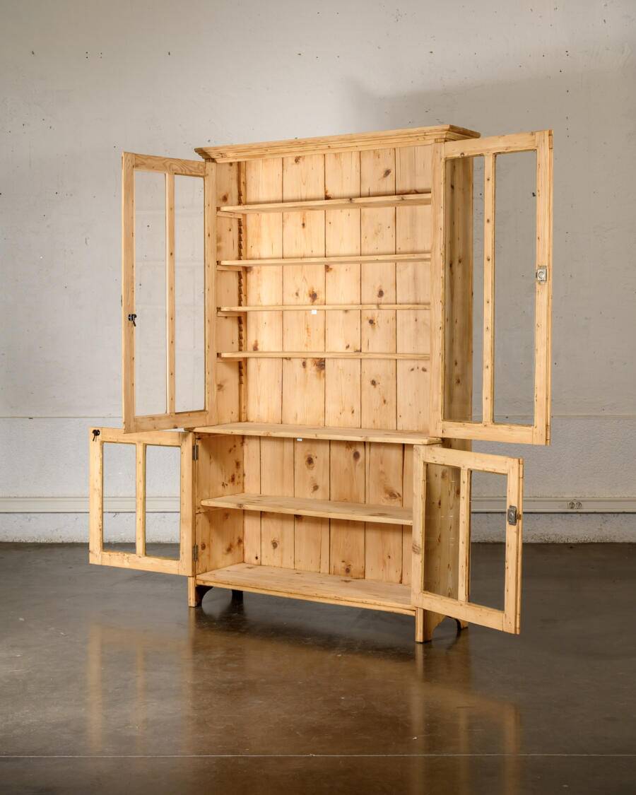 Library/sideboard in raw wood