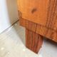 Vintage Art Deco-style walnut cabinet
