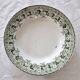 Set of 6 hollow plates earth of iron mismatched