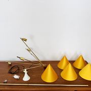 Lustre en laiton par Rupert Nikoll