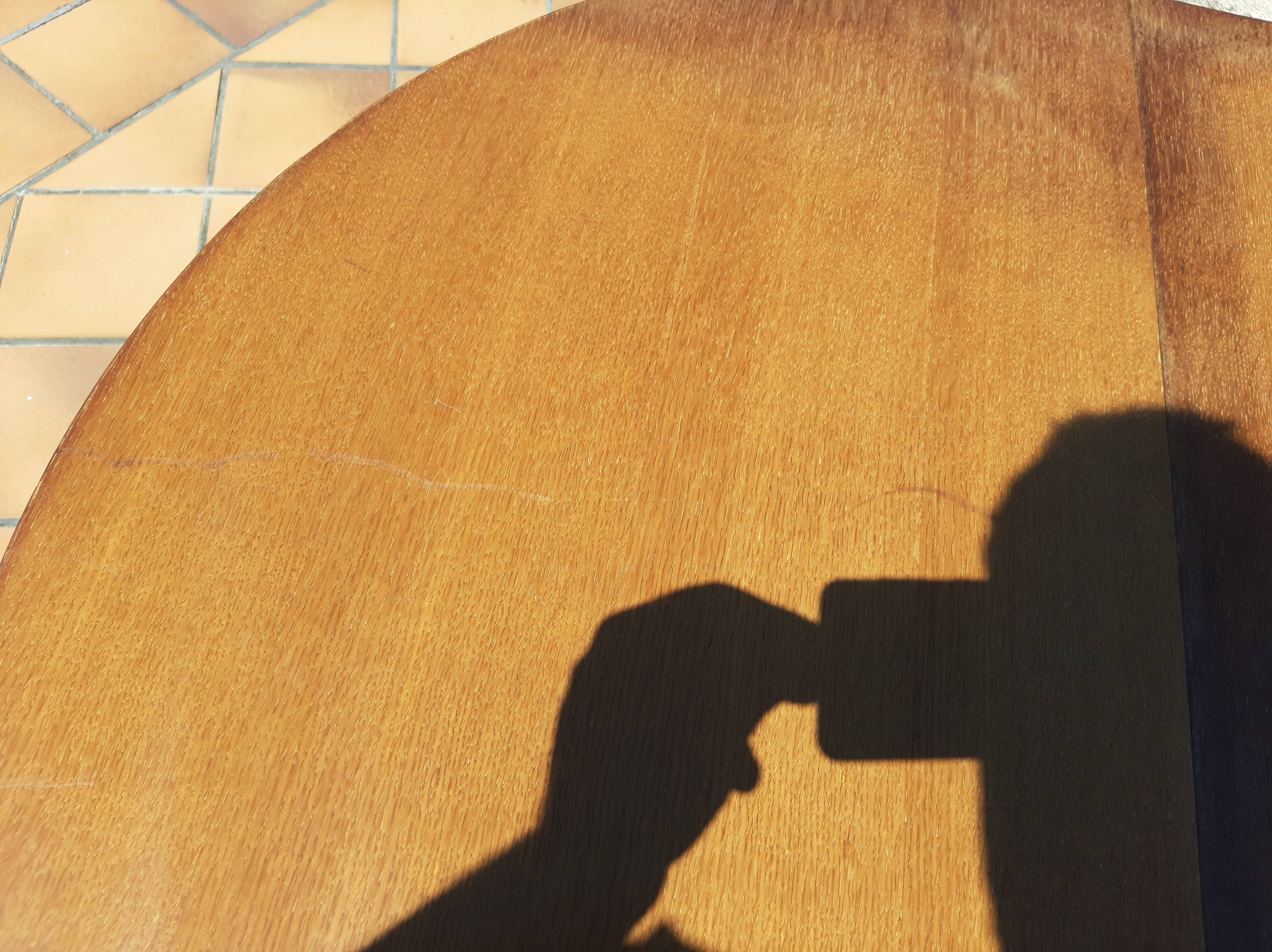 Vintage Scandinavian smorrebrod flip-up coffee table with system