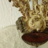 Cast iron font, late 19th century