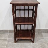 Rattan bedside table