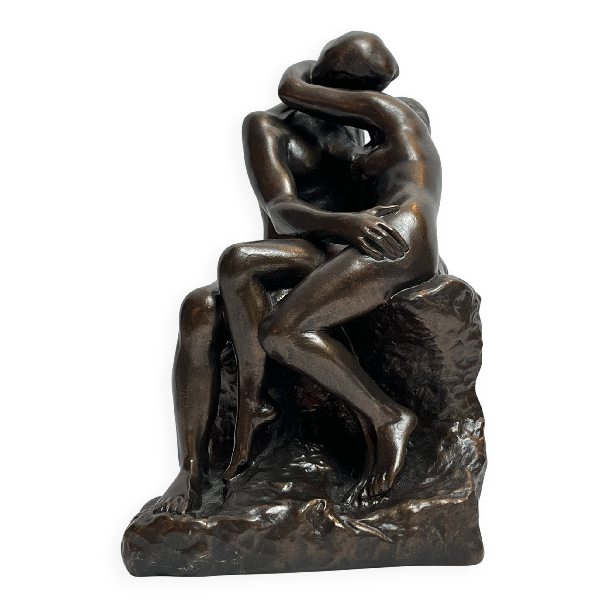 Rodin (after), reproduction of the sculpture The Kiss, 20th century
