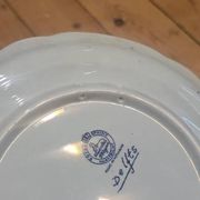 Decorative marine plate Delft - Petrus Regout