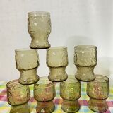 Vintage smoked glasses