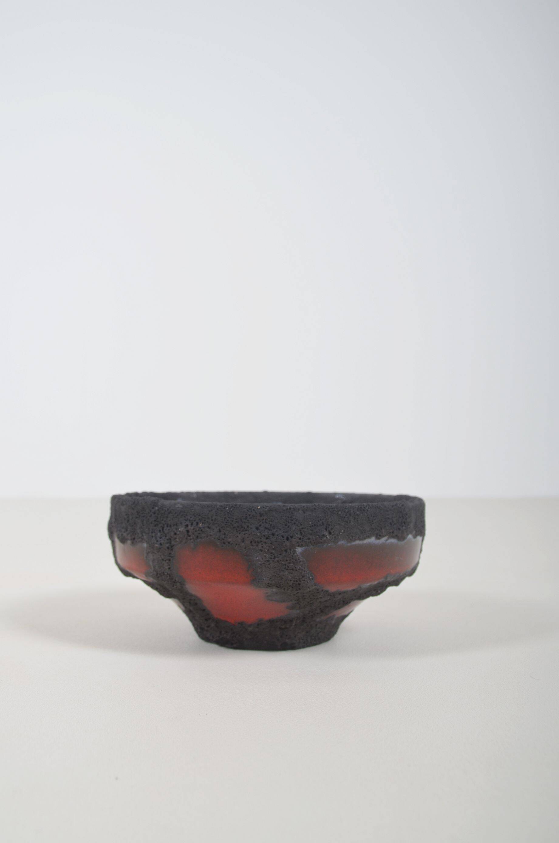 Fat Lava bowl by Marei Keramik, West Germany, 1970s