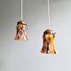 Murano glass pendant/lamp (4 available), Mid-century