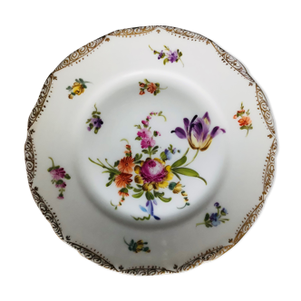 Assiette en porcelaine de Dresde