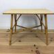 Table d'appoint en rotin vintage, années 60