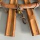 Miroir soleil bambou 1950