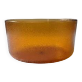 Saladier vintage en verre trempé