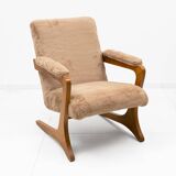 Pair of "Zeca" lounge chairs attributed to José Zanine Caldas, Brazil, 1960