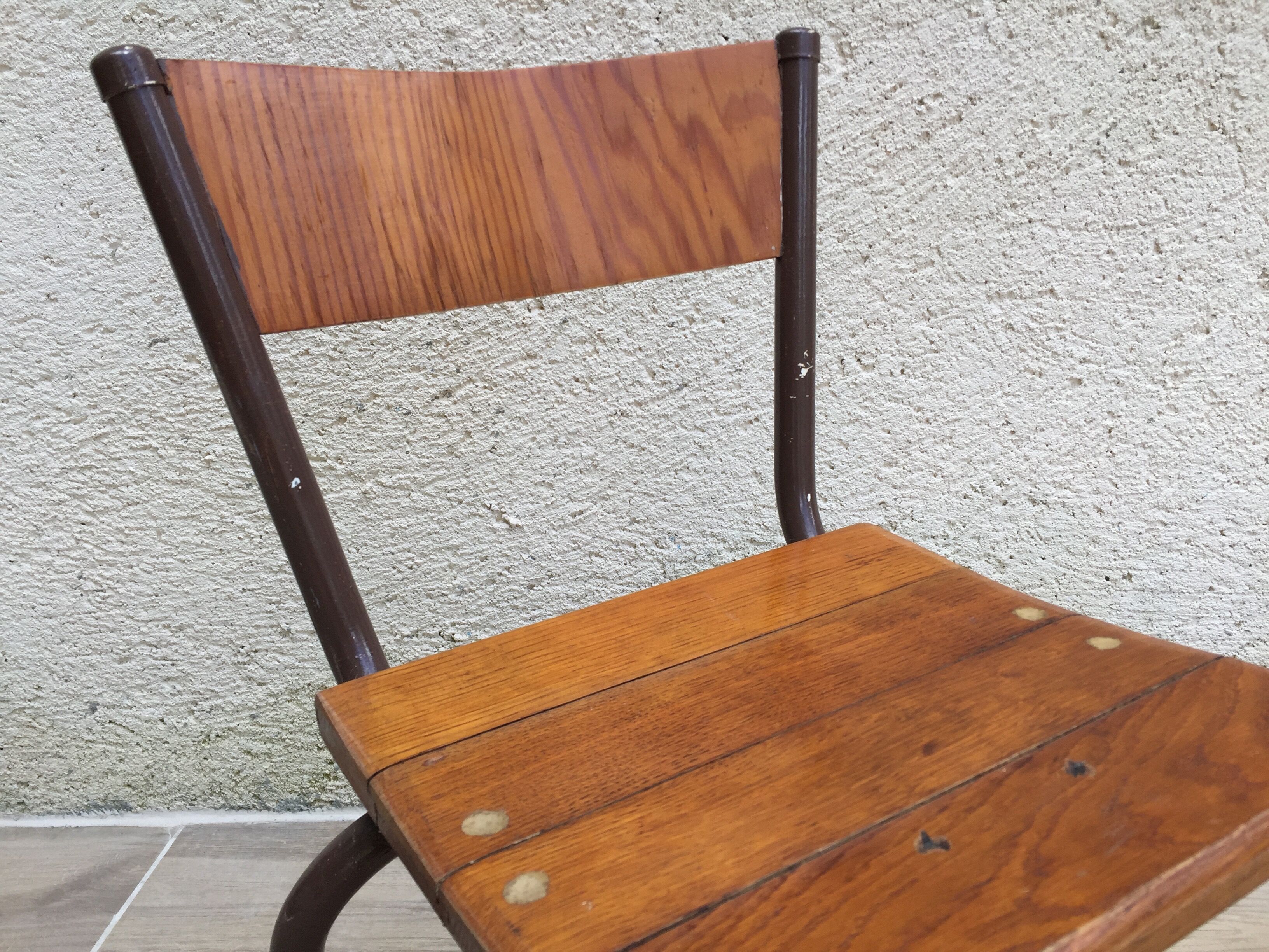 Vintage school chair