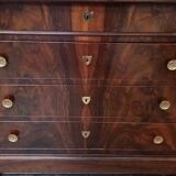 Louis Philippe style chest of drawers