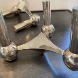 Set of 5 nagel s22 modular candlesticks vintage 1970