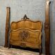 Louis XV Rocaille center bed in walnut circa 1880