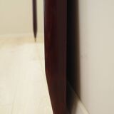 Mirror in mahogany frame, Italian design, 1970s, production: Italy