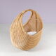 1960s wicker baby bed from the Netherlands