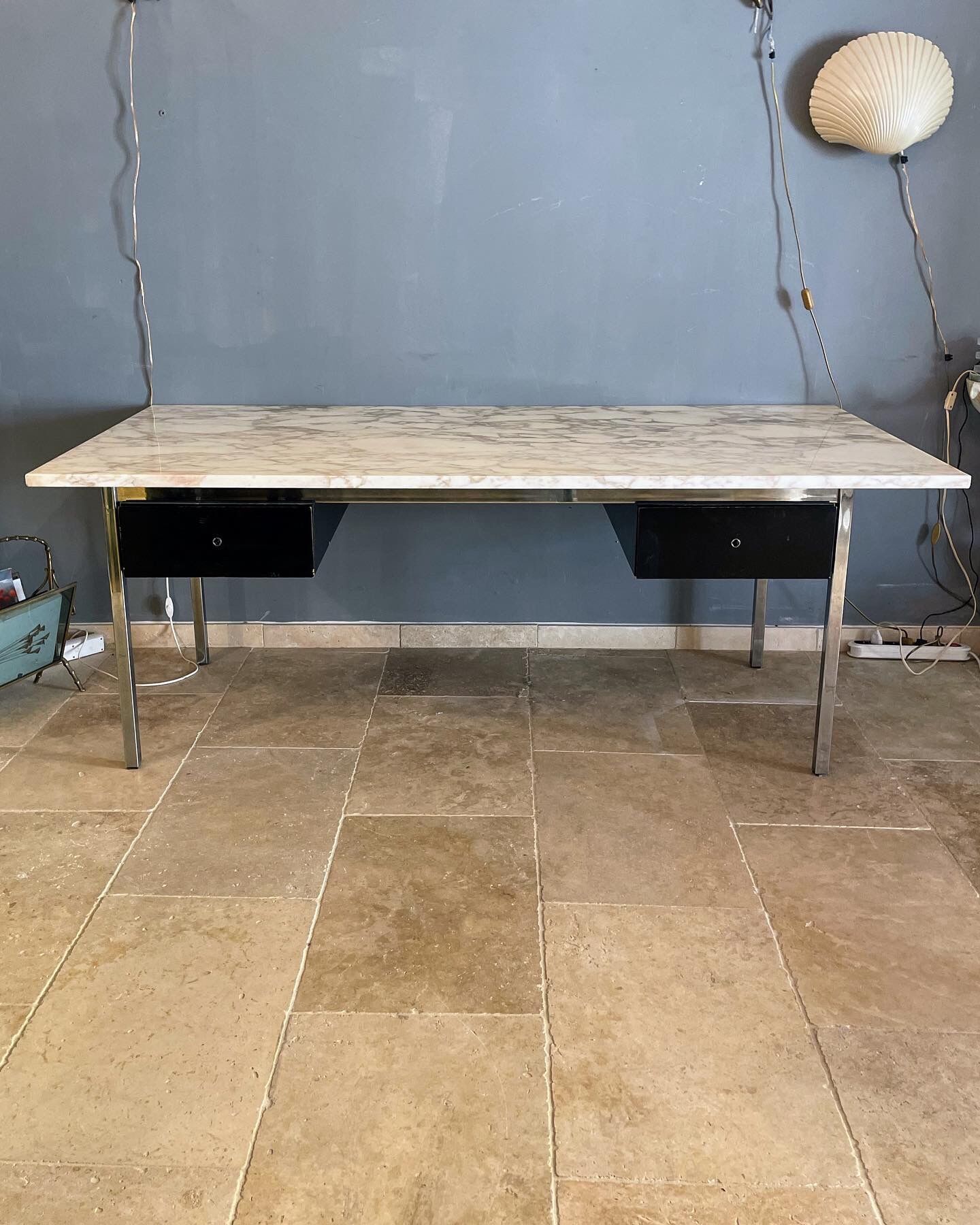 Marble desk Florence Knoll