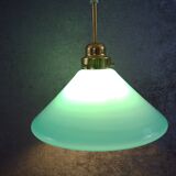 Turquoise shoemaker lamp